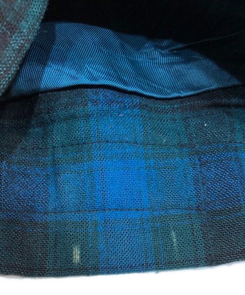 PENDLETON（ペンドルトン）PENDLETON (ペンドルトン) 50～60’s vintage check pattern wool zip-up blouson　チェック柄ウールブルゾン 棒タロン グリーン サイズ:記載なしの古着・服飾アイテム