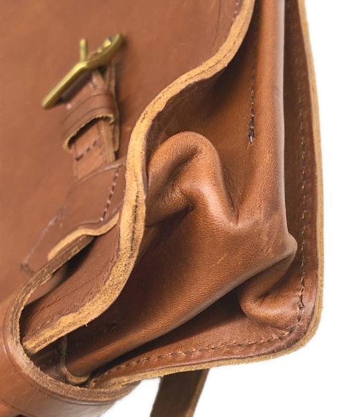 POLO RALPH LAUREN（ポロ・ラルフローレン）POLO RALPH LAUREN (ポロ・ラルフローレン) ヘリテージレザー ブリーフケース ブラウンの古着・服飾アイテム