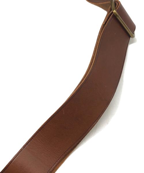 POLO RALPH LAUREN（ポロ・ラルフローレン）POLO RALPH LAUREN (ポロ・ラルフローレン) ヘリテージレザー ブリーフケース ブラウンの古着・服飾アイテム