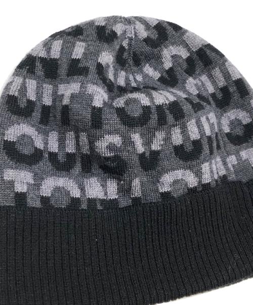 LOUIS VUITTON（ルイ ヴィトン）LOUIS VUITTON (ルイ ヴィトン) ポネLVスプリット ニットキャップ　M70913 ブラック サイズ:4の古着・服飾アイテム