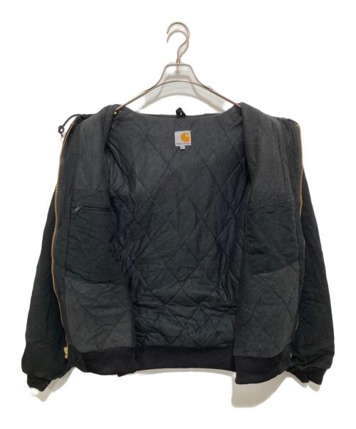 CarHartt（カーハート）CarHartt (カーハート) ACTIVE JACKET（アクティブジャケット）ブラック USA製 ブラック サイズ:Lの古着・服飾アイテム