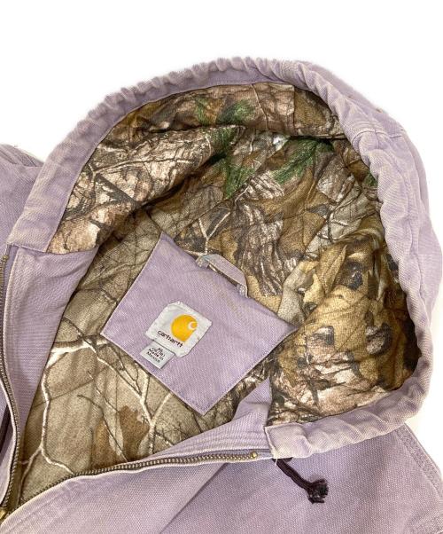 CarHartt（カーハート）CarHartt (カーハート) ACTIVE JACKET（アクティブジャケット）裏地リアルツリー ラベンダー サイズ:XLの古着・服飾アイテム