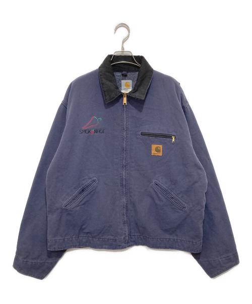 CarHartt（カーハート）CarHartt (カーハート) Detroit jacket（デトロイトジャケット）/ USA製 企業物 　J64PTL ネイビー サイズ:xLの古着・服飾アイテム
