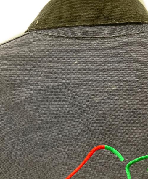 CarHartt（カーハート）CarHartt (カーハート) Detroit jacket（デトロイトジャケット）/ USA製 企業物 　J64PTL ネイビー サイズ:xLの古着・服飾アイテム