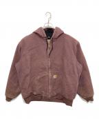 CarHarttカーハート）の古着「ACTIVE JACKET（アクティブジャケット）」｜パープル