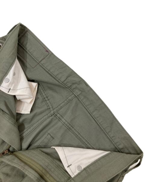 Hysteric Glamour（ヒステリックグラマー）Hysteric Glamour (ヒステリックグラマー) ヘリンボーンパンツ KINKY JEANS　02241AP21 グリーン サイズ:Sの古着・服飾アイテム