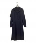 DAMA collectionダーマコレクション）の古着「カシュクールワンピース　12961-06784」｜ネイビー