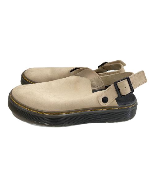 Dr.Martens（ドクターマーチン）Dr.Martens (ドクターマーチン) ZEBZAG スエードミュール　AW501 ベージュ サイズ:UK5の古着・服飾アイテム
