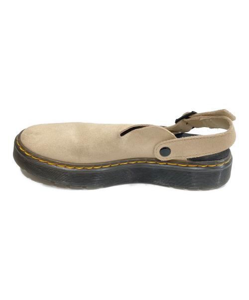 Dr.Martens（ドクターマーチン）Dr.Martens (ドクターマーチン) ZEBZAG スエードミュール　AW501 ベージュ サイズ:UK5の古着・服飾アイテム