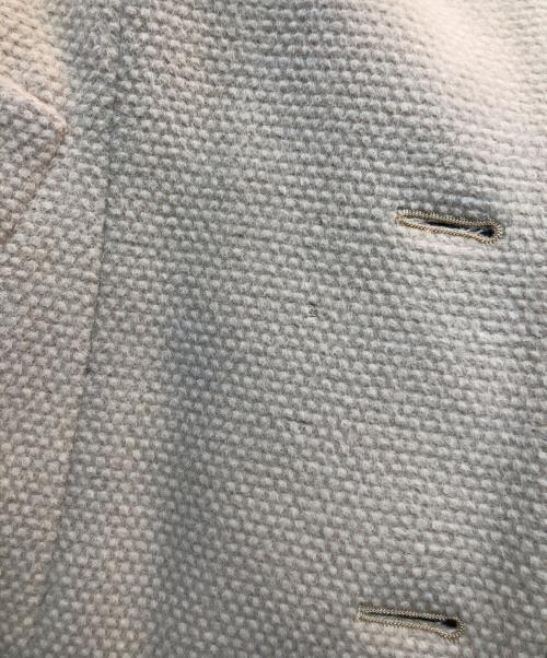 Harrods（ハロッズ）Harrods (ハロッズ) フォックスファー アンゴラウールコート アイボリー サイズ:2の古着・服飾アイテム