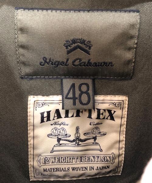 NIGEL CABOURN（ナイジェルケーボン）NIGEL CABOURN (ナイジェルケーボン) PACKABLE JACKET HALFTEX パッカブルジャケット ハーフテックス 80340030005 オリーブ サイズ:48の古着・服飾アイテム