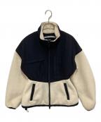 ALEXANDER WANGアレキサンダー・ワン）の古着「Oversized Fleece Jacket　オーバーサイズドフリースジャケット　ダブルジップ」｜ホワイト