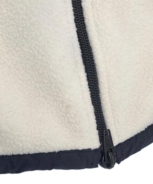 ALEXANDER WANG（アレキサンダー・ワン）ALEXANDER WANG (アレキサンダー・ワン) Oversized Fleece Jacket　オーバーサイズドフリースジャケット　ダブルジップ ホワイト サイズ:3の古着・服飾アイテム