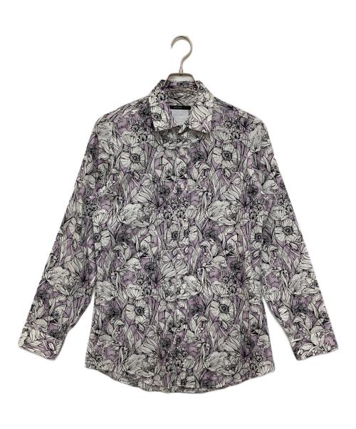 GUCCI（グッチ）GUCCI (グッチ) 総柄シャツ ピンク サイズ:39の古着・服飾アイテム