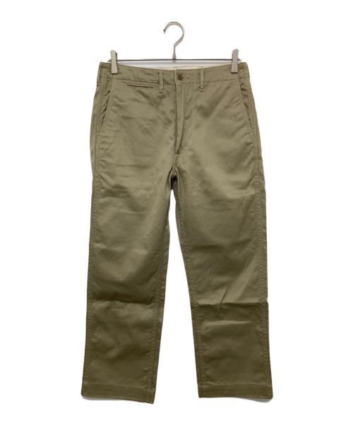 BUZZ RICKSON'S（バズリクソンズ）BUZZ RICKSON'S (バズリクソンズ) EARLY MILITARY CHINOS Lot No. M43036（アーリーミリタリーチノ）/ チノパン　BR40025 ベージュ サイズ:31の古着・服飾アイテム