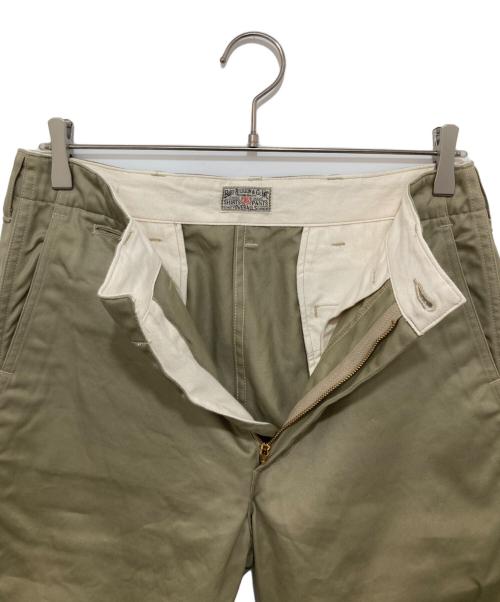 BUZZ RICKSON'S（バズリクソンズ）BUZZ RICKSON'S (バズリクソンズ) EARLY MILITARY CHINOS Lot No. M43036（アーリーミリタリーチノ）/ チノパン　BR40025 ベージュ サイズ:31の古着・服飾アイテム