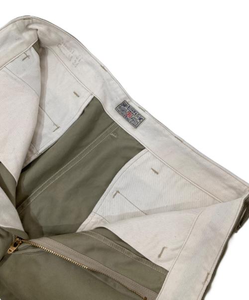 BUZZ RICKSON'S（バズリクソンズ）BUZZ RICKSON'S (バズリクソンズ) EARLY MILITARY CHINOS Lot No. M43036（アーリーミリタリーチノ）/ チノパン　BR40025 ベージュ サイズ:31の古着・服飾アイテム