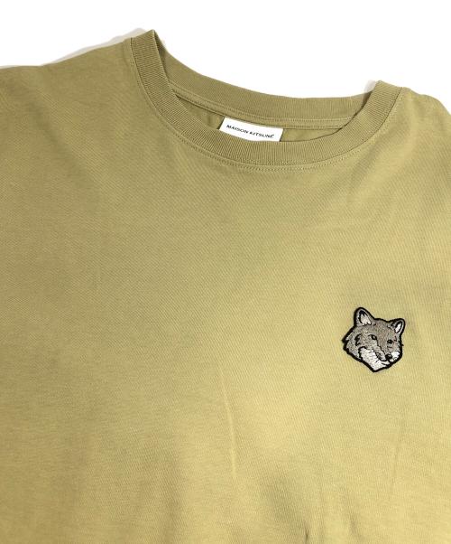 maison kitsune（メゾンキツネ）maison kitsune (メゾンキツネ) パッチTシャツ　LM00107KJ0119 グリーン サイズ:Sの古着・服飾アイテム