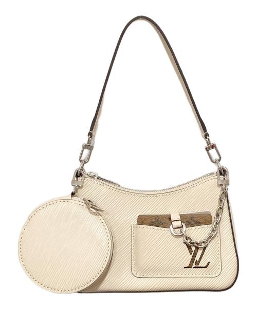 LOUIS VUITTON（ルイ ヴィトン）LOUIS VUITTON (ルイ ヴィトン) Epi Malerini（エピ マレリーニ クオーツホワイト）　M20999 / 2WAYショルダーバッグ ホワイトの古着・服飾アイテム