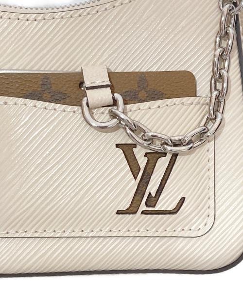 LOUIS VUITTON（ルイ ヴィトン）LOUIS VUITTON (ルイ ヴィトン) Epi Malerini（エピ マレリーニ クオーツホワイト）　M20999 / 2WAYショルダーバッグ ホワイトの古着・服飾アイテム