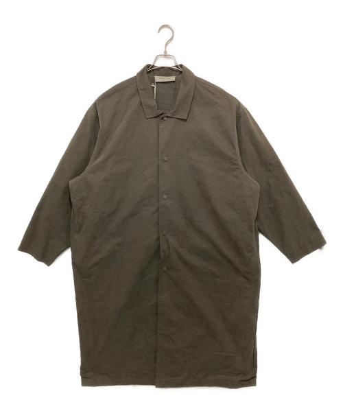 FOG ESSENTIALS（フィアオブゴッド エッセンシャル）FOG ESSENTIALS (フィアオブゴッド エッセンシャル) ステンカラーコート カーキ サイズ:SIZE Lの古着・服飾アイテム