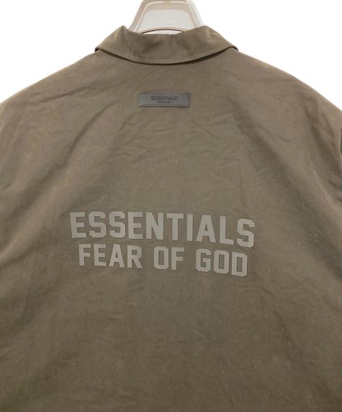 FOG ESSENTIALS（フィアオブゴッド エッセンシャル）FOG ESSENTIALS (フィアオブゴッド エッセンシャル) ステンカラーコート カーキ サイズ:SIZE Lの古着・服飾アイテム