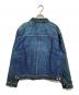 TOLQ (トルク) Trompe L’oeil Printed Jacket　トロンプルイユ　プリンテッドデニムジャケット　1950 Type-2 T-Back　TA-2004 インディゴ サイズ:42：35000円