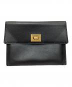 BALENCIAGAバレンシアガ）の古着「Rodeo Large Coin and Card Holder（ロデオ ラージ コイン＆カードホルダー）817716 / カードケース」｜ブラック