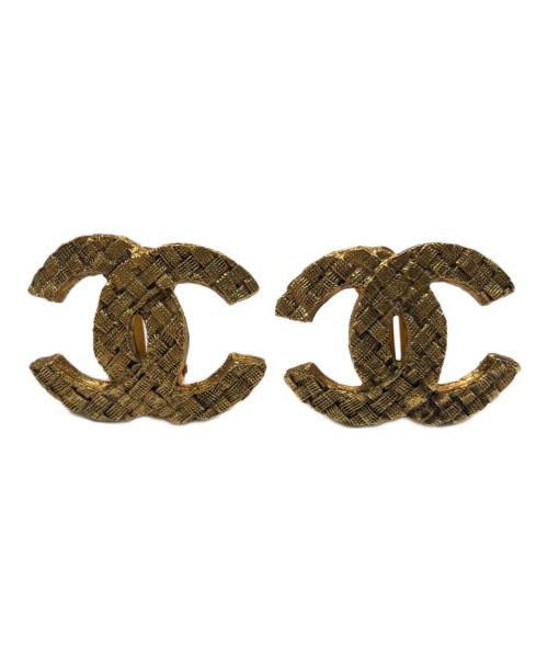 CHANEL（シャネル）CHANEL (シャネル) ヴィンテージ オールド ココマークイヤリング メッシュ柄 2913刻印の古着・服飾アイテム
