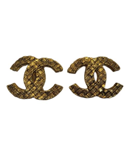 CHANEL（シャネル）CHANEL (シャネル) ヴィンテージ オールド ココマークイヤリング メッシュ柄 2913刻印の古着・服飾アイテム