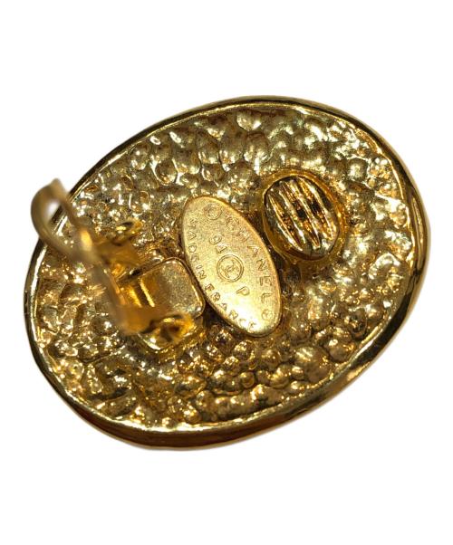 CHANEL（シャネル）CHANEL (シャネル) ヴィンテージ オールド ココマーク オーバル イヤリング 94P刻印の古着・服飾アイテム