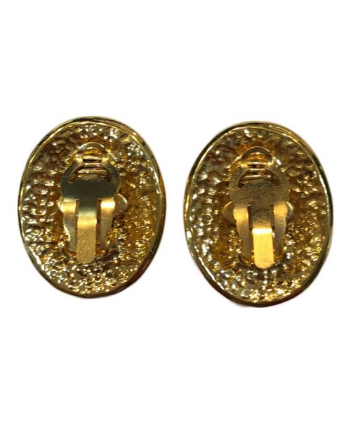 CHANEL（シャネル）CHANEL (シャネル) ヴィンテージ オールド ココマーク オーバル イヤリング 94P刻印の古着・服飾アイテム