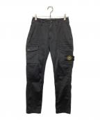 STONE ISLANDストーンアイランド）の古着「ガーメントダイカーゴパンツ　7515318L1」｜ブラック