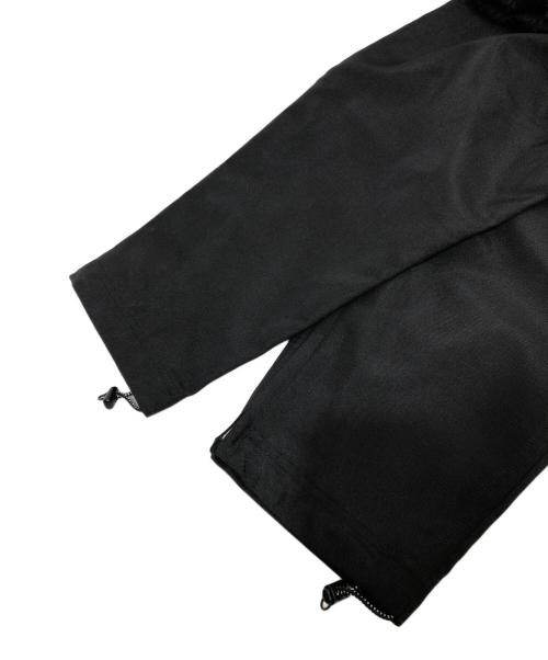 COMME des GARCONS HOMME（コムデギャルソン オム）COMME des GARCONS HOMME (コムデギャルソン オム) Parachute pants エステルマットクロスパラシュートパンツ　ナイロンパンツ　ドローコード　AD23 HL-P005 ブラック サイズ:XSの古着・服飾アイテム