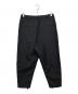 COMME des GARCONS HOMME (コムデギャルソン オム) Parachute pants エステルマットクロスパラシュートパンツ　ナイロンパンツ　ドローコード　AD23 HL-P005 ブラック サイズ:XS：23000円