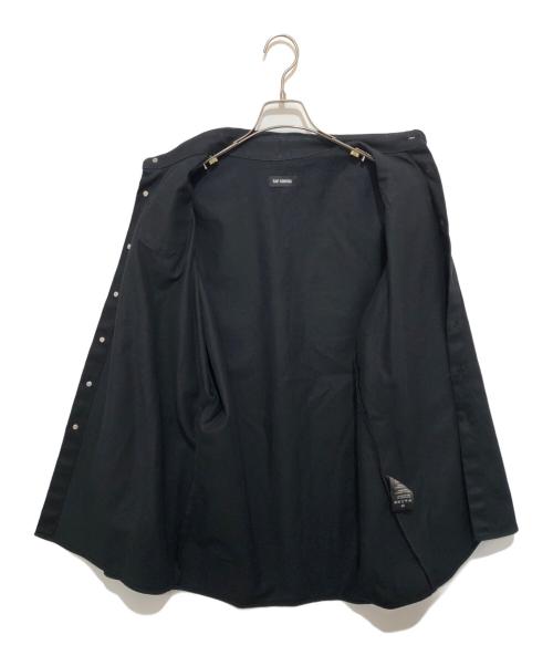 RAF SIMONS（ラフシモンズ）RAF SIMONS (ラフシモンズ) Slim Fit Denim Shirt　スリムフィットデニムシャツ　20SS　201-242 ブラック サイズ:Mの古着・服飾アイテム