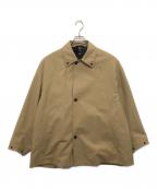N.HOOLYWOODエヌ ハリウッド）の古着「COMPILE BALMACAAN COAT　コンパイルバルカマンコート　2212-C003-011」｜ベージュ