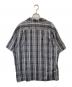 SUPREME (シュプリーム) 23SS Metallic Plaid S/S Shirt（メタリック プレイド シャツ） グレー サイズ:M：12000円