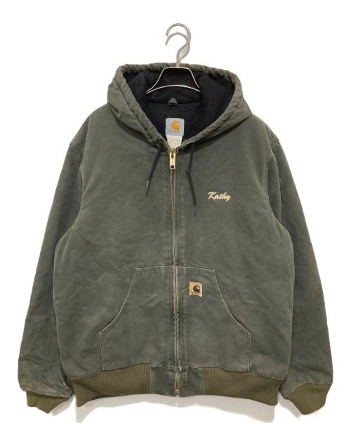 CarHartt（カーハート）CarHartt (カーハート) ACTIVE JACKET（アクティブジャケット）/ ダック生地 オリーブ サイズ:記載なしの古着・服飾アイテム