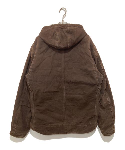 CarHartt（カーハート）CarHartt (カーハート) Sierra Jacket（シエラ ジャケット） / ダックジャケット　アクティブジャケット 裏ボア　J141 ブラウン サイズ:Lの古着・服飾アイテム