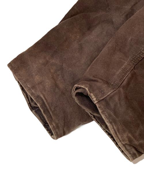 CarHartt（カーハート）CarHartt (カーハート) Sierra Jacket（シエラ ジャケット） / ダックジャケット　アクティブジャケット 裏ボア　J141 ブラウン サイズ:Lの古着・服飾アイテム