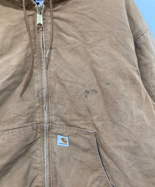CarHartt（カーハート）CarHartt (カーハート) ACTIVE JACKET（アクティブジャケット）/ ダックジャケット MADE IN USA ブラウン サイズ:XLの古着・服飾アイテム