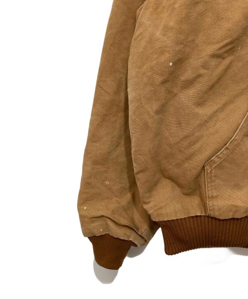 CarHartt（カーハート）CarHartt (カーハート) ACTIVE JACKET（アクティブジャケット）/ ダックジャケット MADE IN USA ブラウン サイズ:XLの古着・服飾アイテム