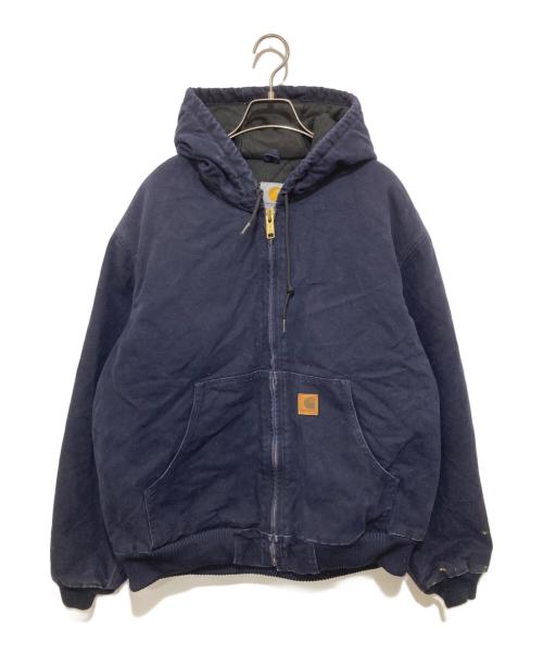 CarHartt（カーハート）CarHartt (カーハート) ACTIVE JACKET（アクティブジャケット）/ ネイビー　J130 ネイビー サイズ:Lの古着・服飾アイテム