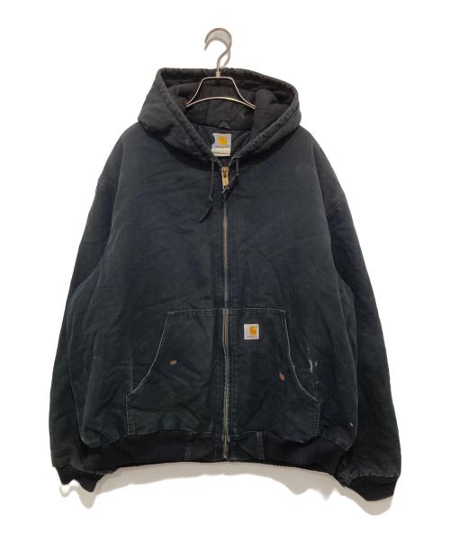 CarHartt（カーハート）CarHartt (カーハート) ACTIVE JACKET（アクティブジャケット）/ ブラック　J140 ブラック サイズ:2XLの古着・服飾アイテム