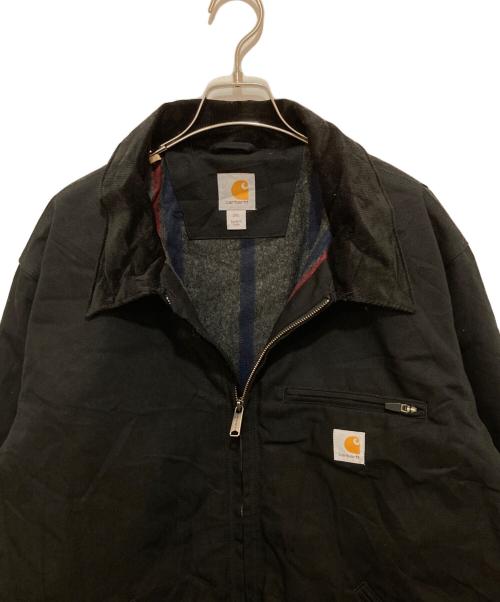 CarHartt（カーハート）CarHartt (カーハート) Detroit jacket（デトロイトジャケット）/ ダックジャケット ブラック 103828　21AW ブラック サイズ:2XLの古着・服飾アイテム
