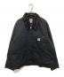 CarHartt（カーハート）の古着「Detroit jacket（デトロイトジャケット）/ ダックジャケット ブラック 103828　21AW」｜ブラック
