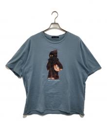 JohnUNDERCOVER（ジョンアンダーカバー）の古着「Wich Bear tee」｜スカイブルー