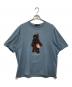 JohnUNDERCOVER（ジョンアンダーカバー）の古着「Wich Bear tee」｜スカイブルー