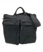 PORTERポーター）の古着「2WAY HELMETBAG 85周年 FORCE DICROS SOLO 866-05194」｜ブラック